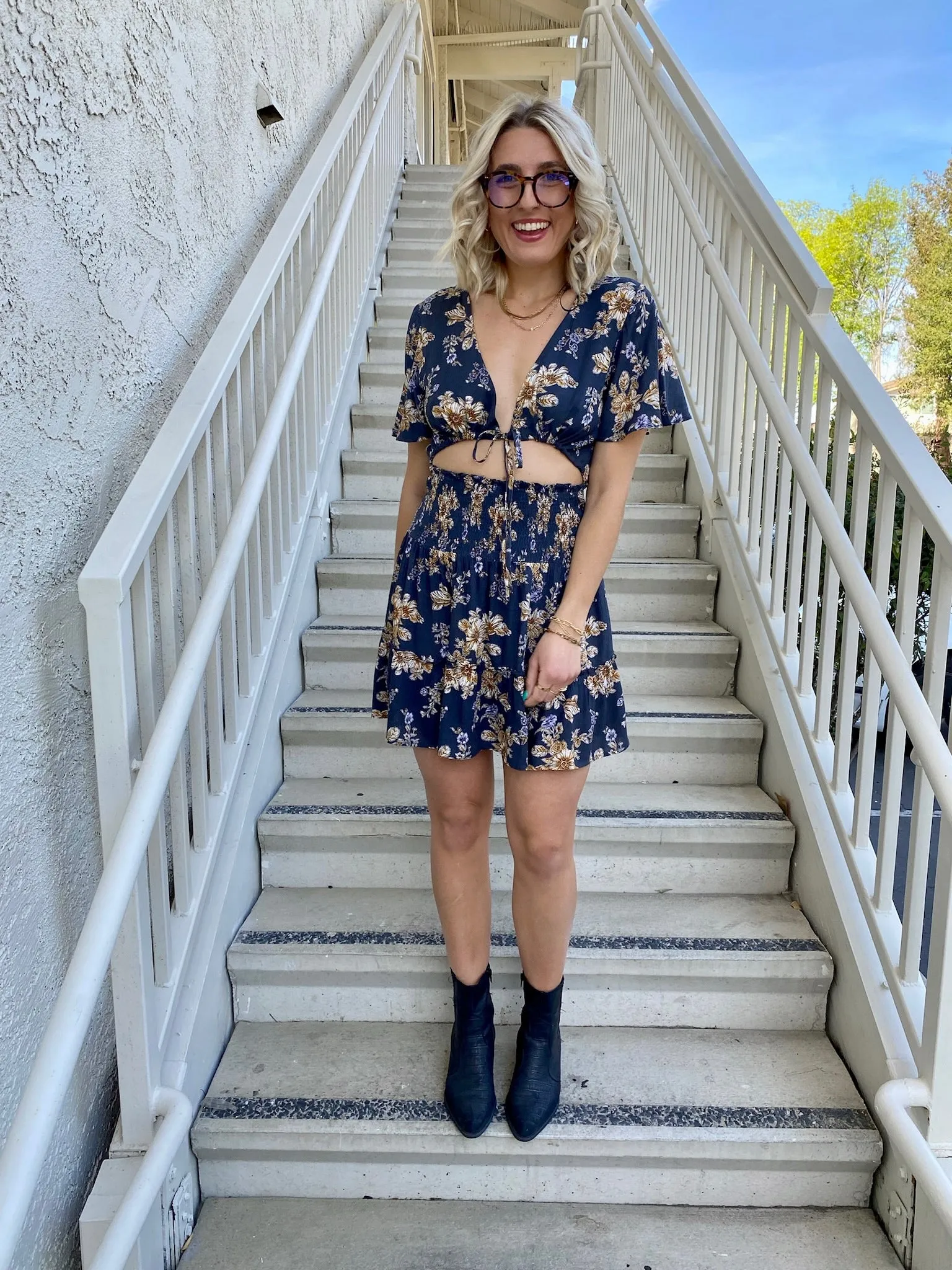 Dreya Floral Mini Dress