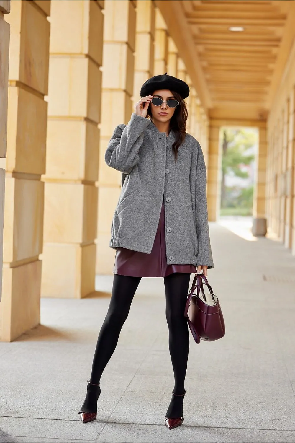 Dropped Shoulder Luxe Jacket