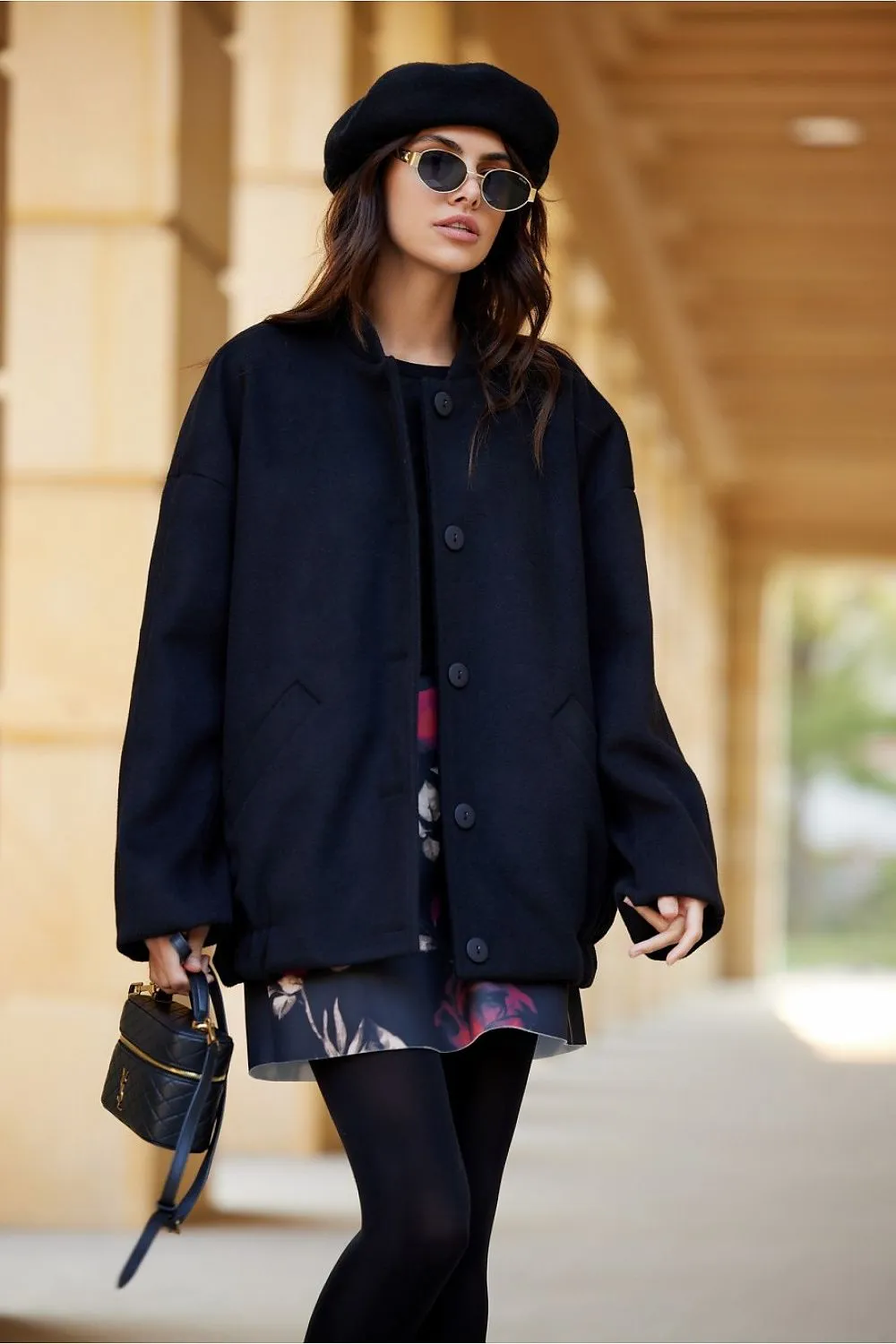 Dropped Shoulder Luxe Jacket