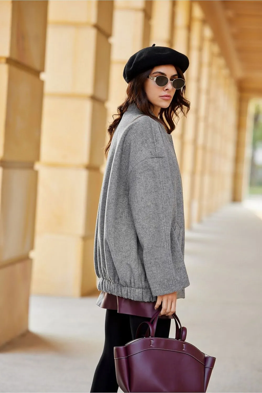 Dropped Shoulder Luxe Jacket