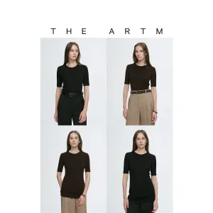 Elegant Black Fitted Tee
