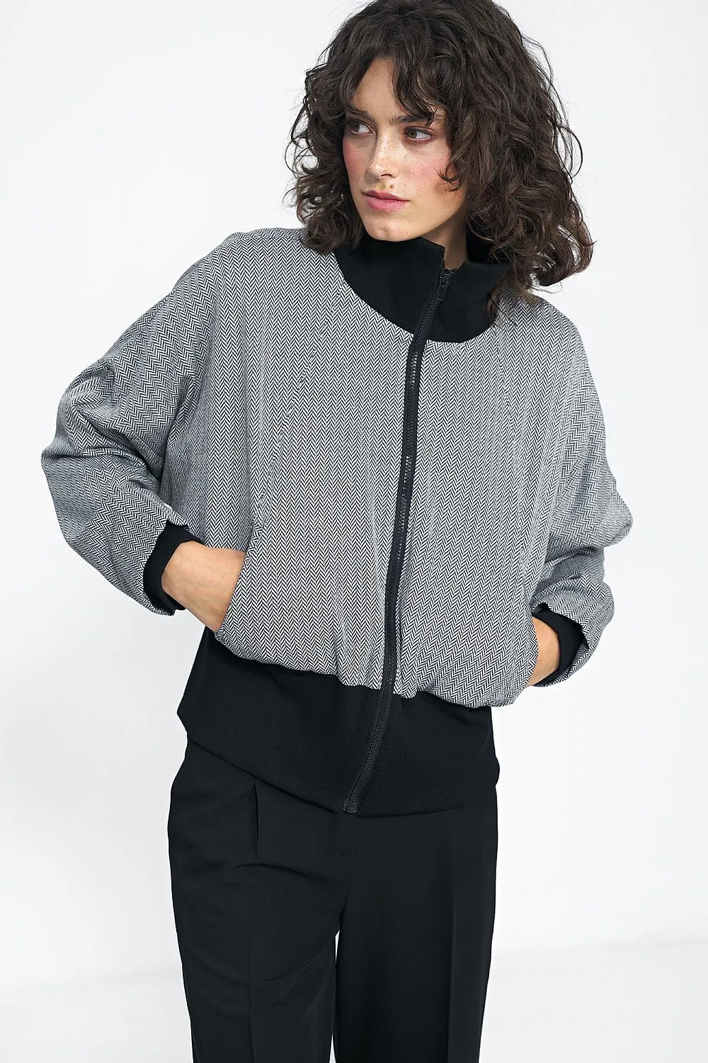 Elegant Minimalist Straight-Cut Jacket
