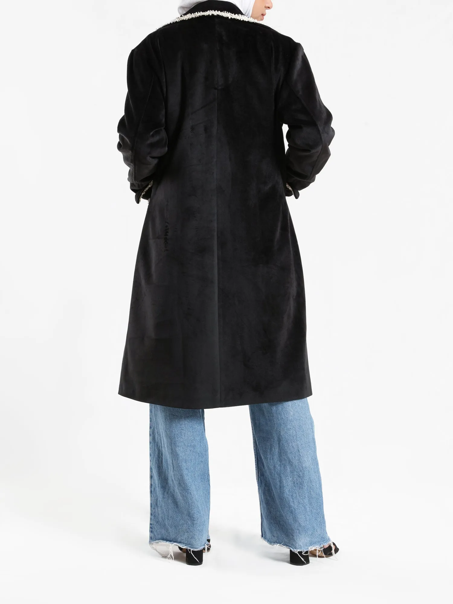 Elegant Suede Coat
