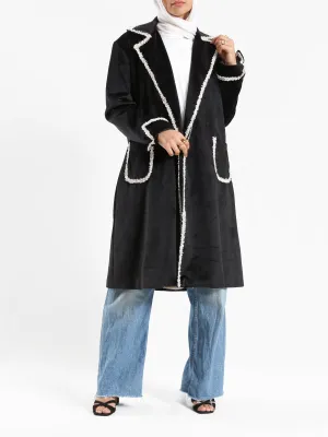 Elegant Suede Coat