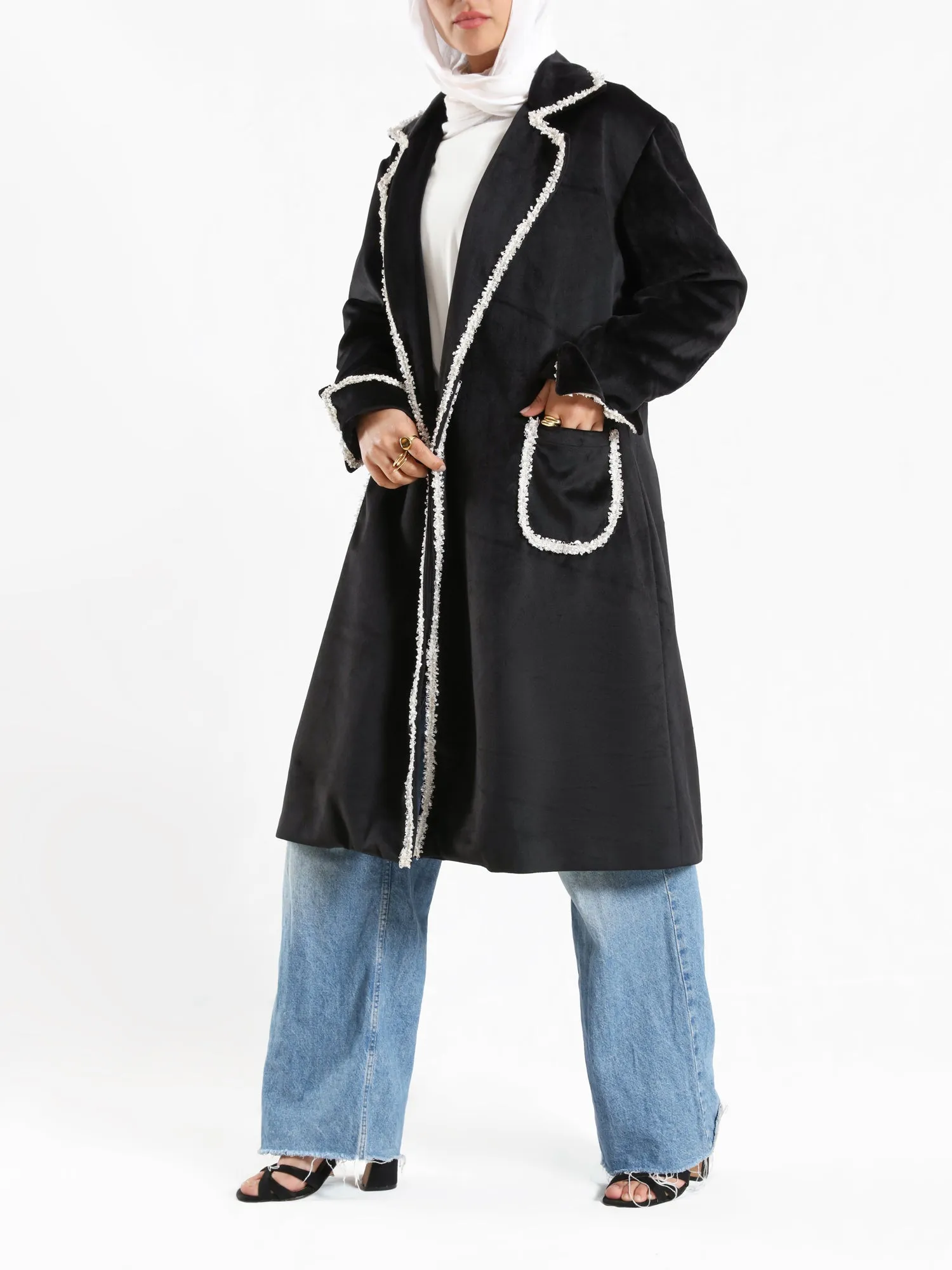 Elegant Suede Coat