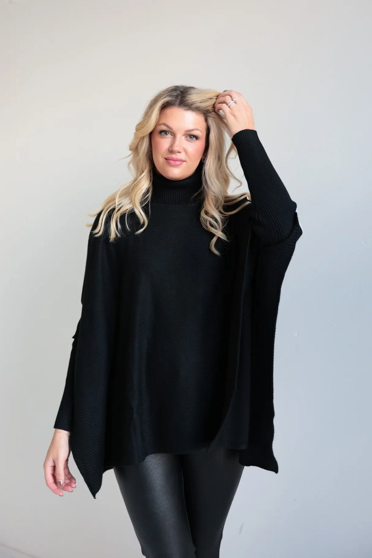 Elevated Contrast Stripe Sweater-Final Sale