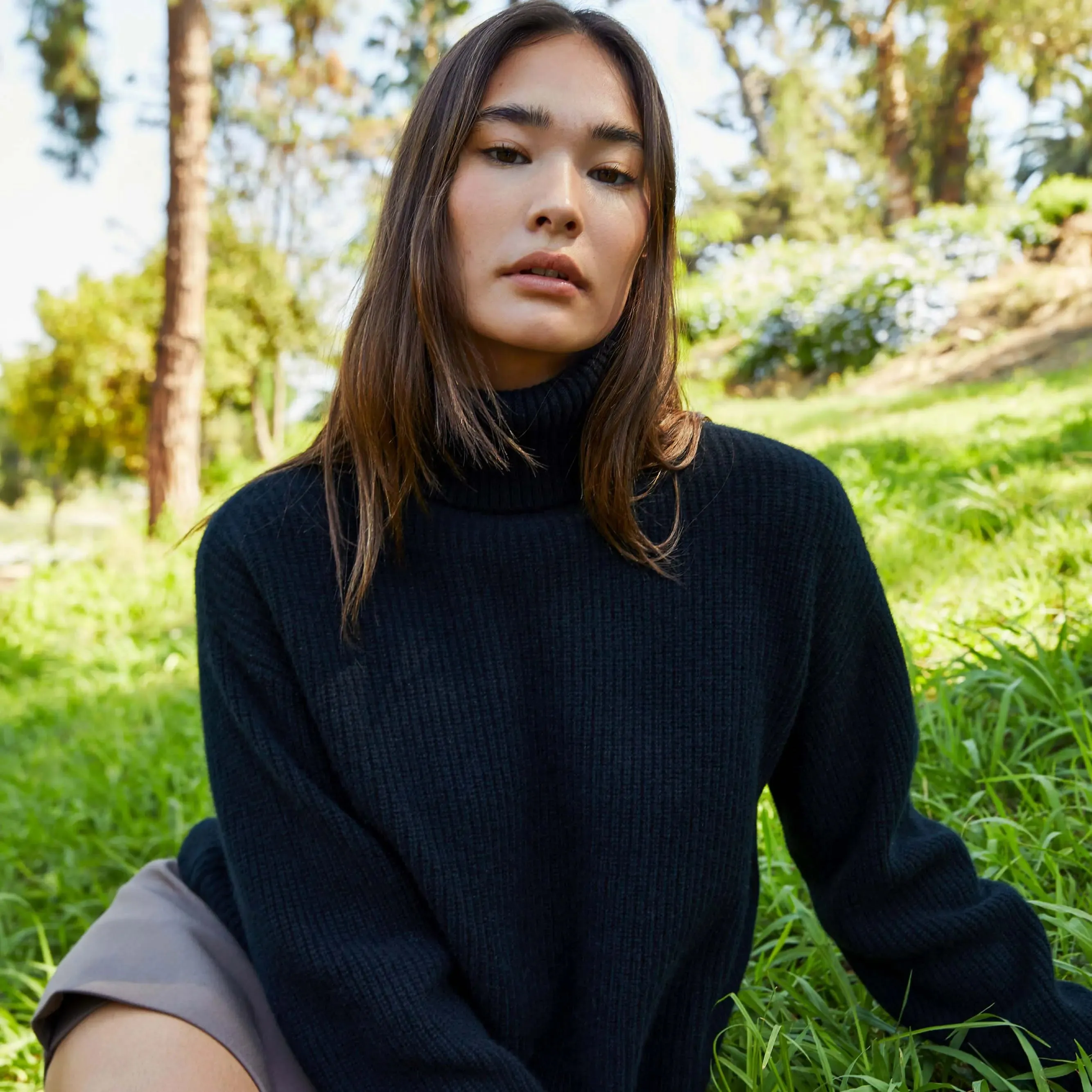 Ellie Cashmere Turtleneck by Italic