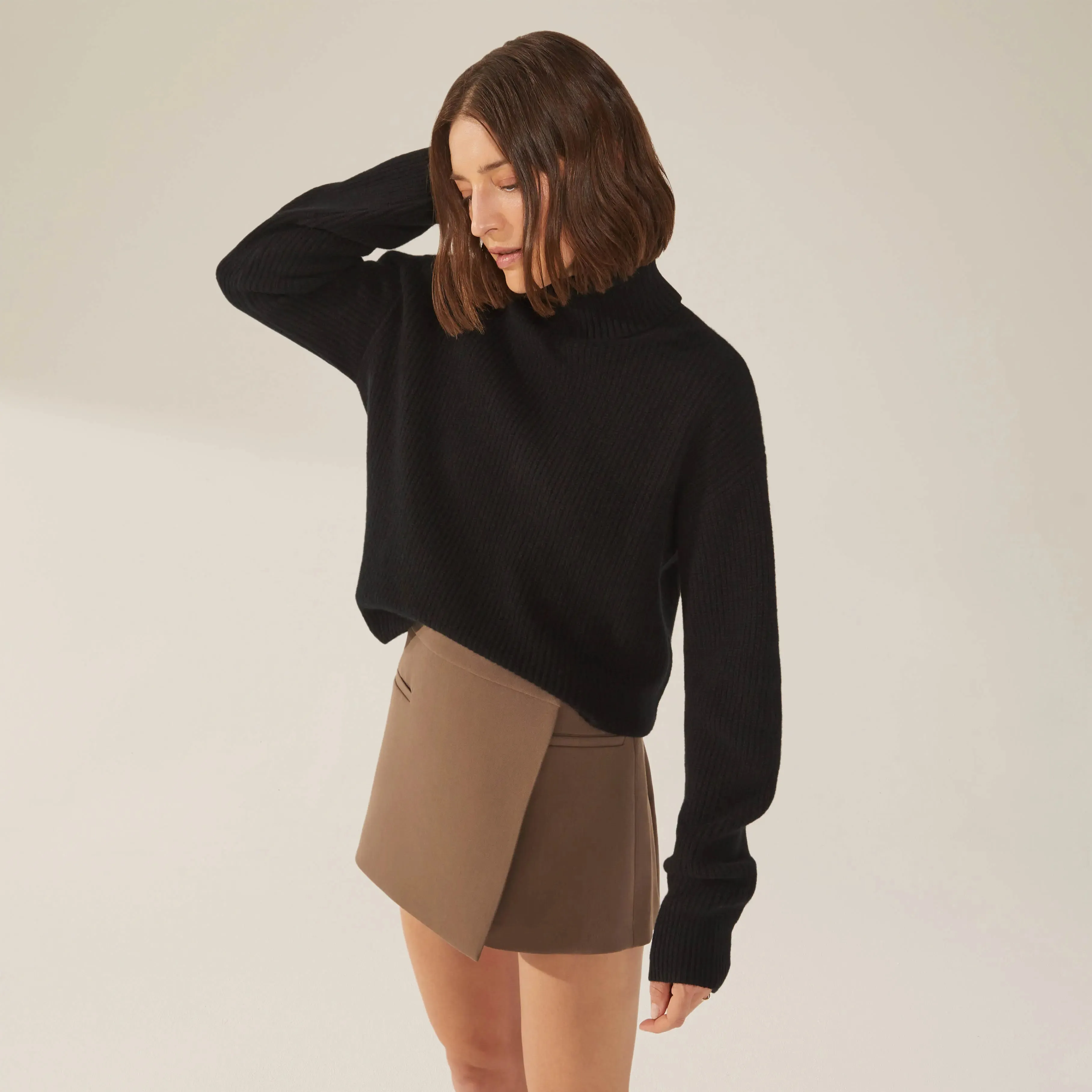 Ellie Cashmere Turtleneck by Italic