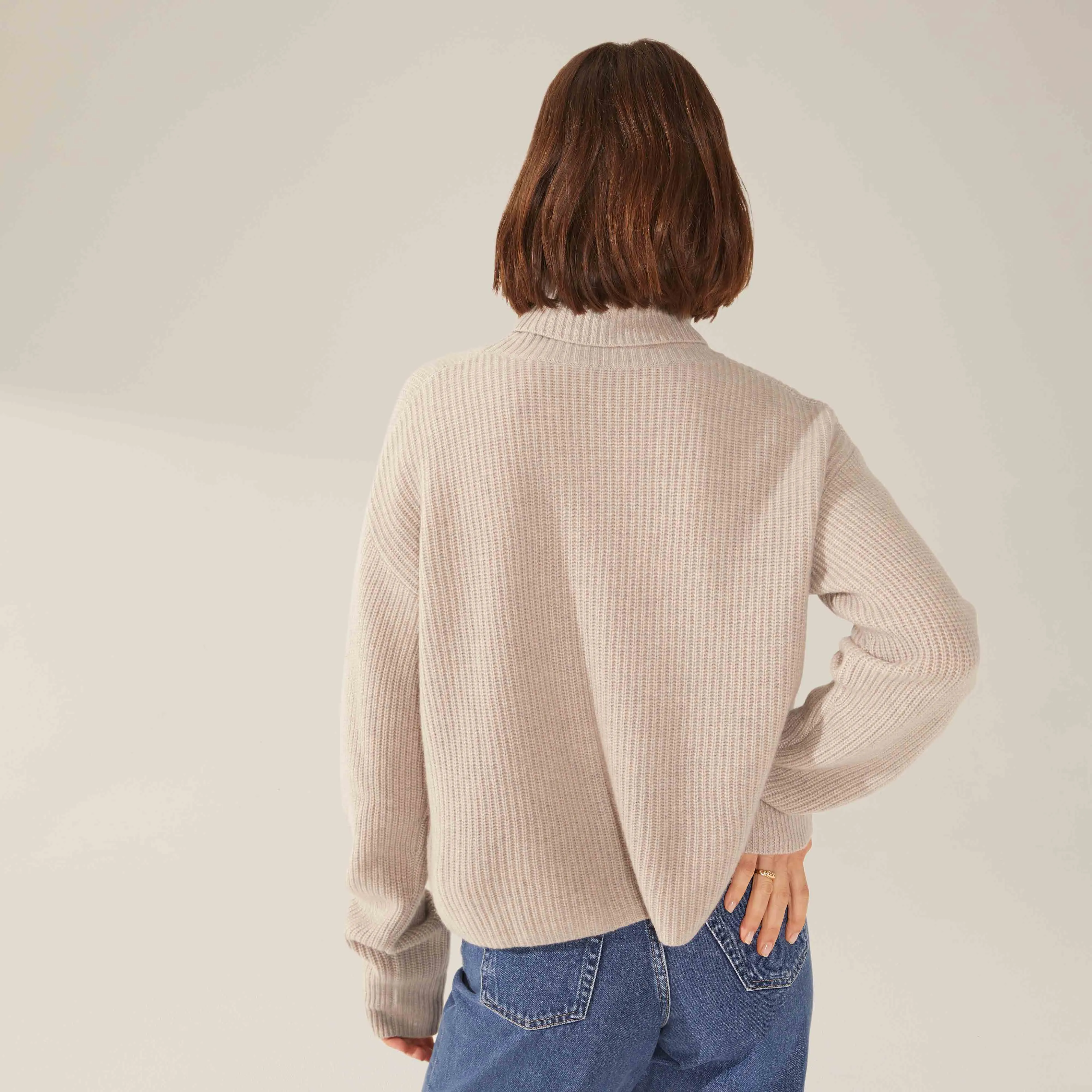 Ellie Cashmere Turtleneck by Italic
