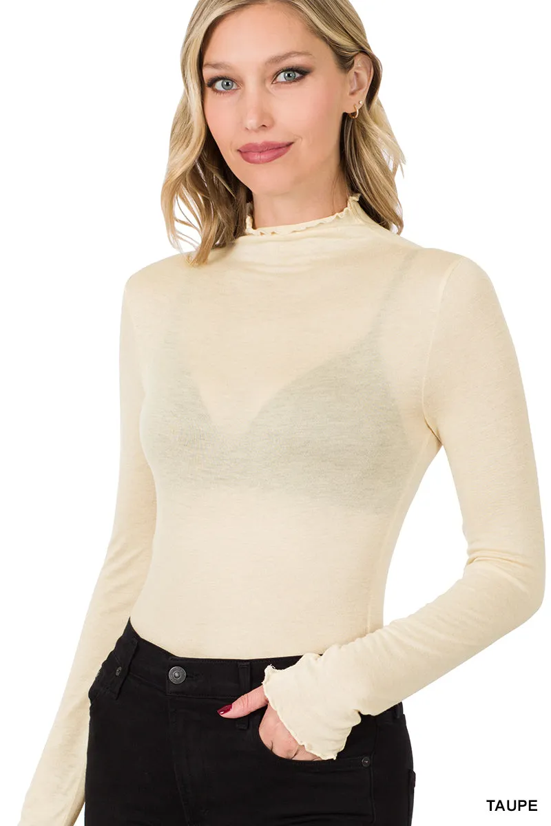Embrace Layering Mock Neck