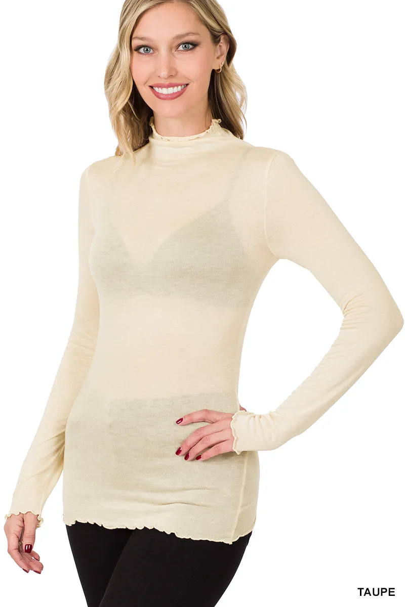 Embrace Layering Mock Neck