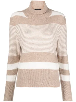 Fabiana Filippi Sweaters Beige