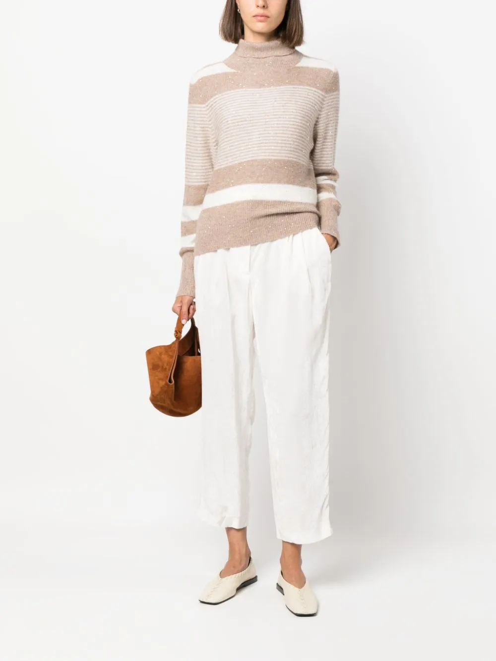 Fabiana Filippi Sweaters Beige
