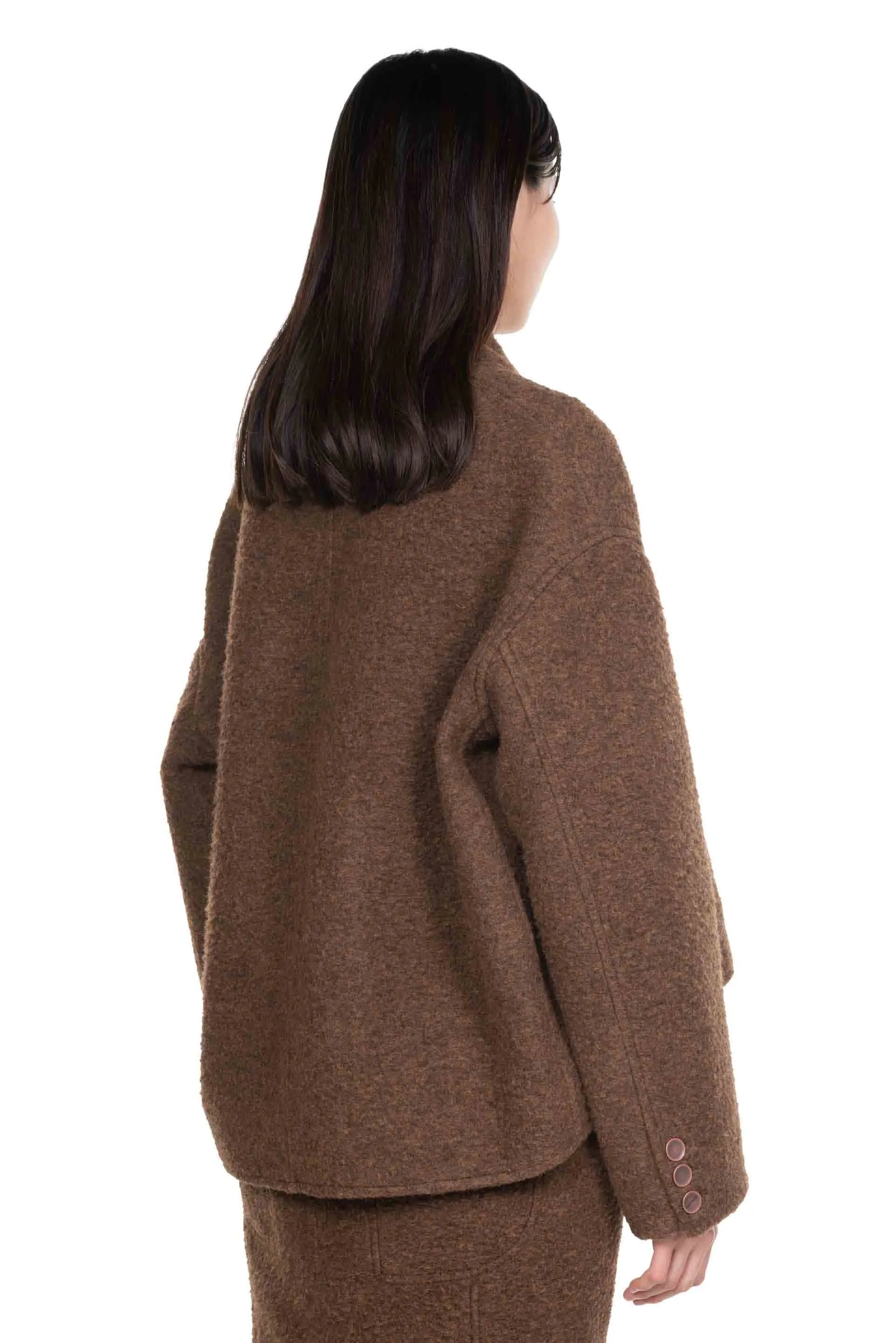 Felt Panelled Jacket