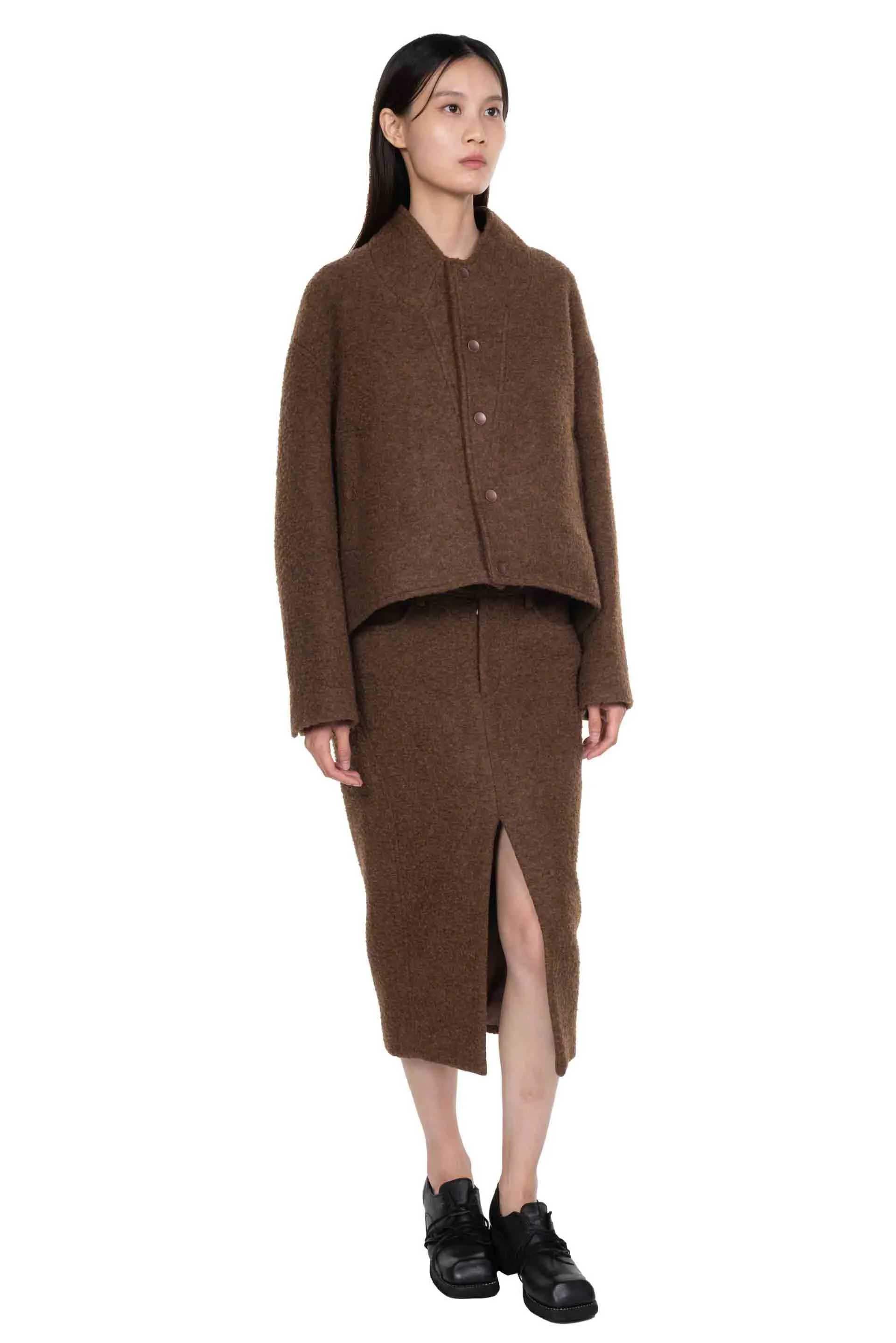 Felt Panelled Jacket