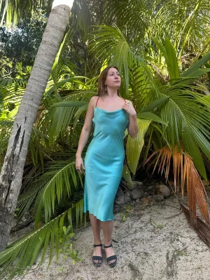 Ferncliff Dress in Caribbean Green