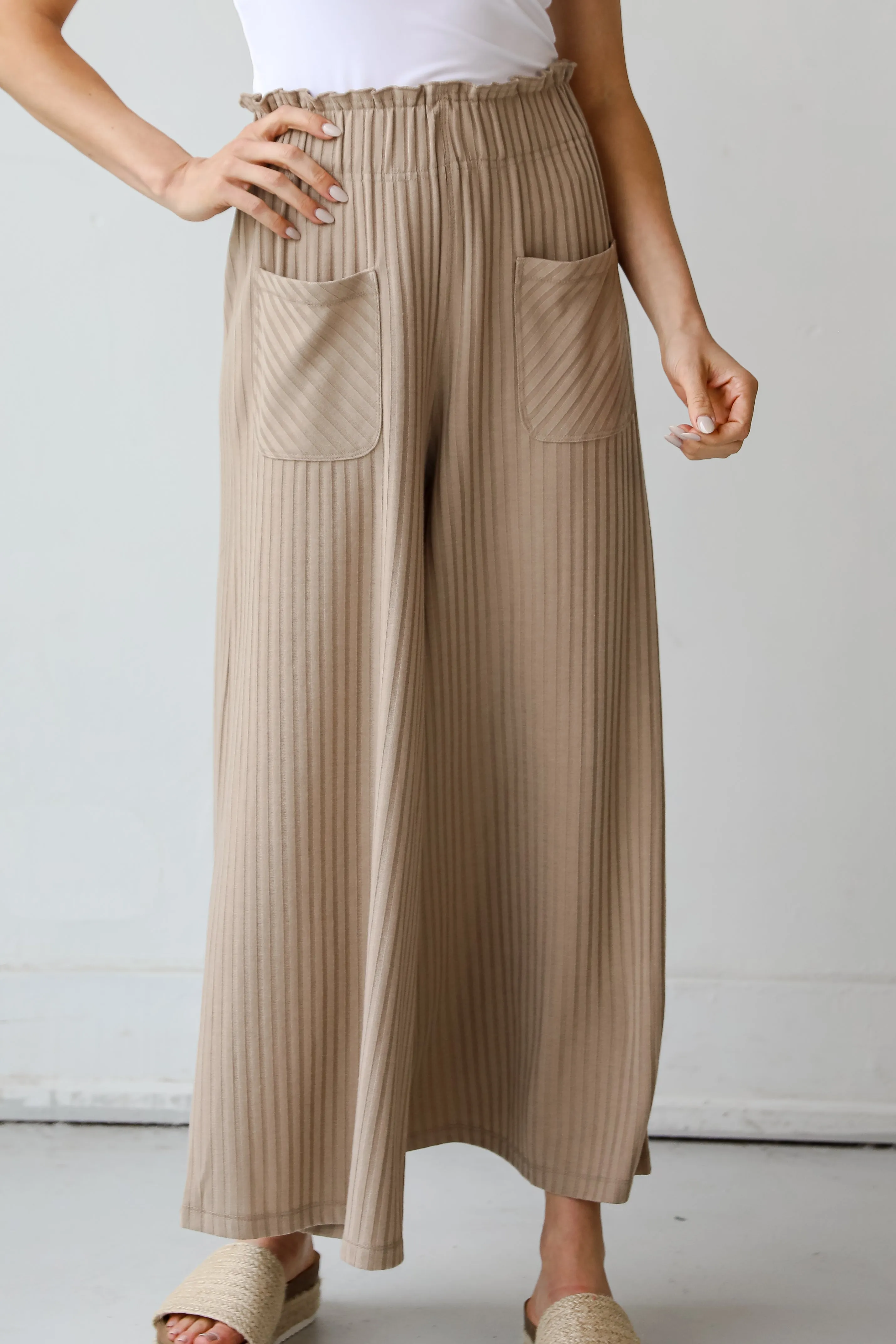 FINAL SALE - Dreamy Day Off Culotte Pants