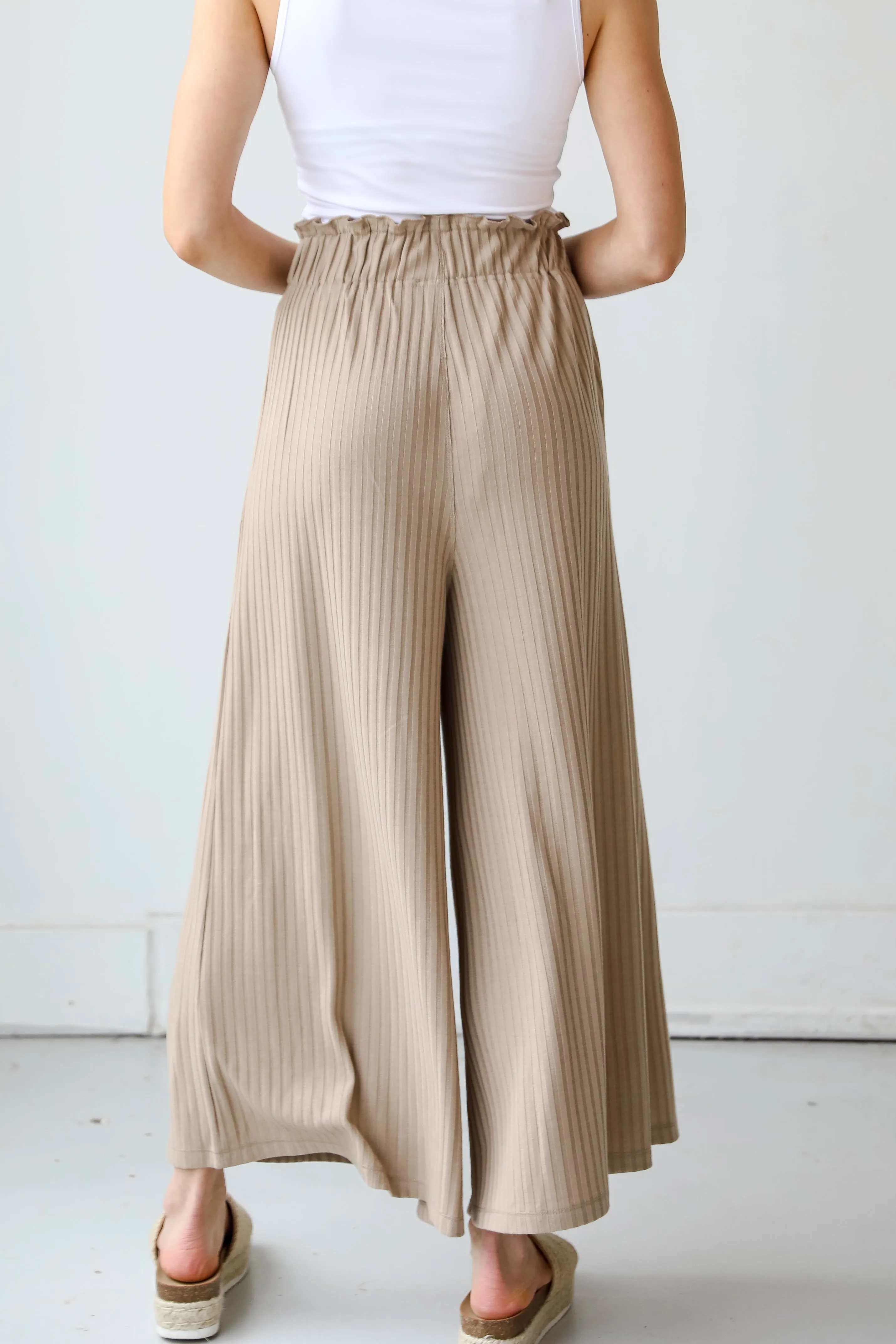 FINAL SALE - Dreamy Day Off Culotte Pants