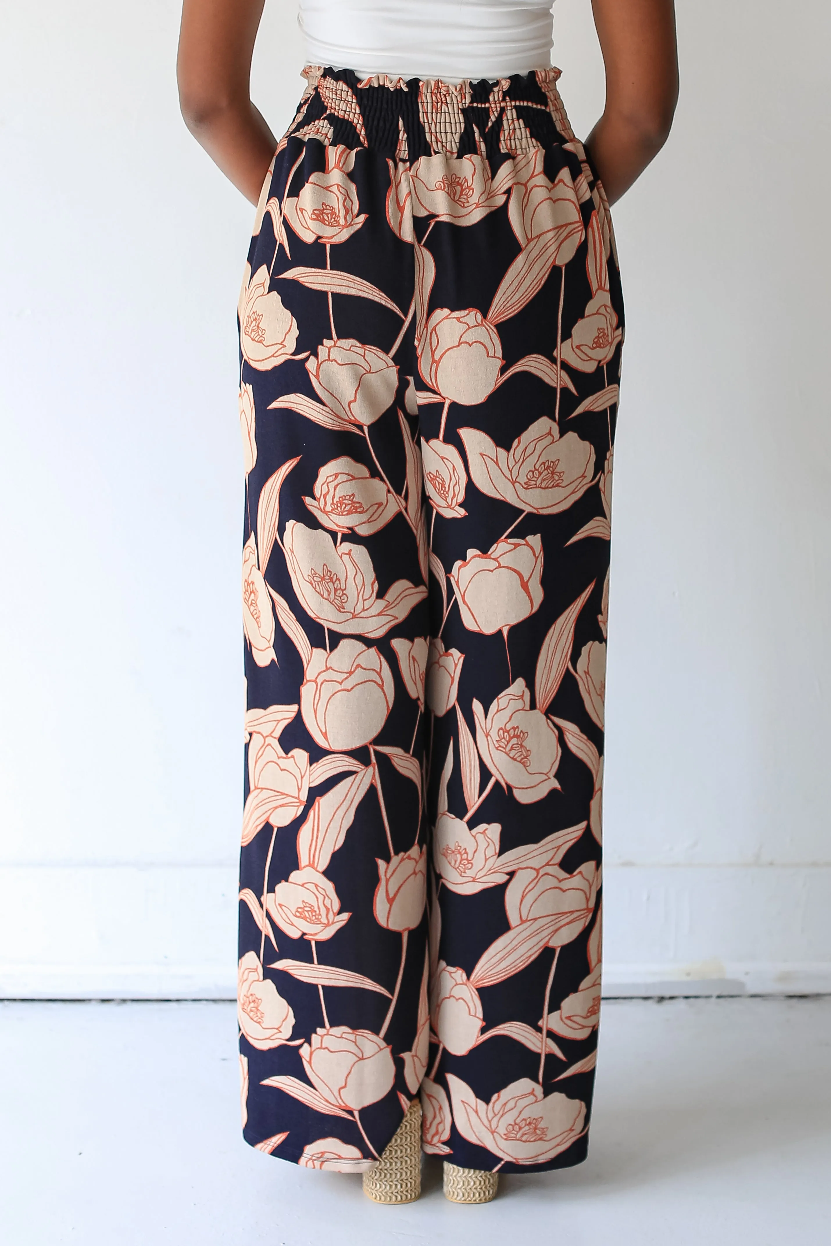FINAL SALE - Lush Loving Floral Wide Leg Pants