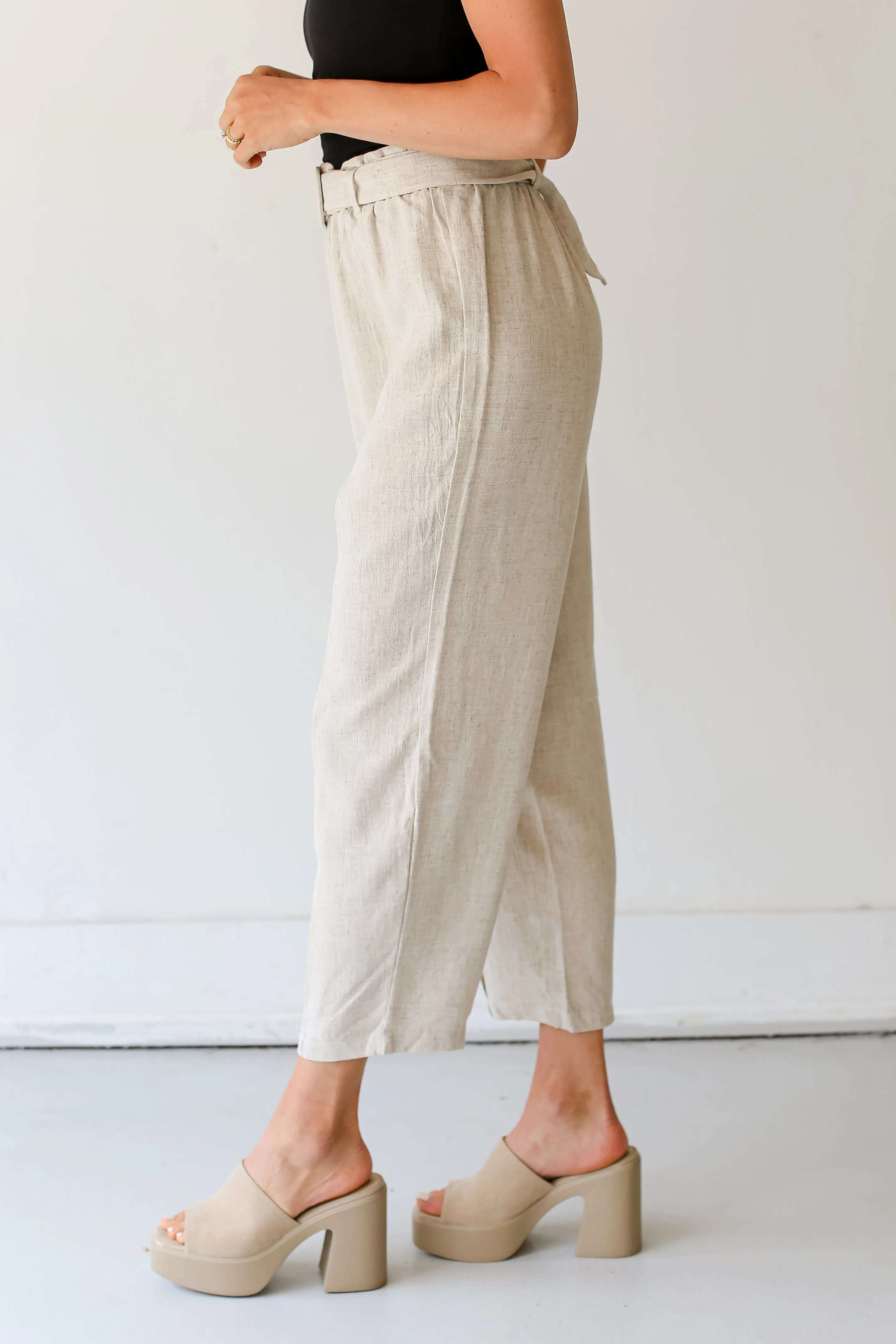 FINAL SALE - Rare Perfection Linen Pants