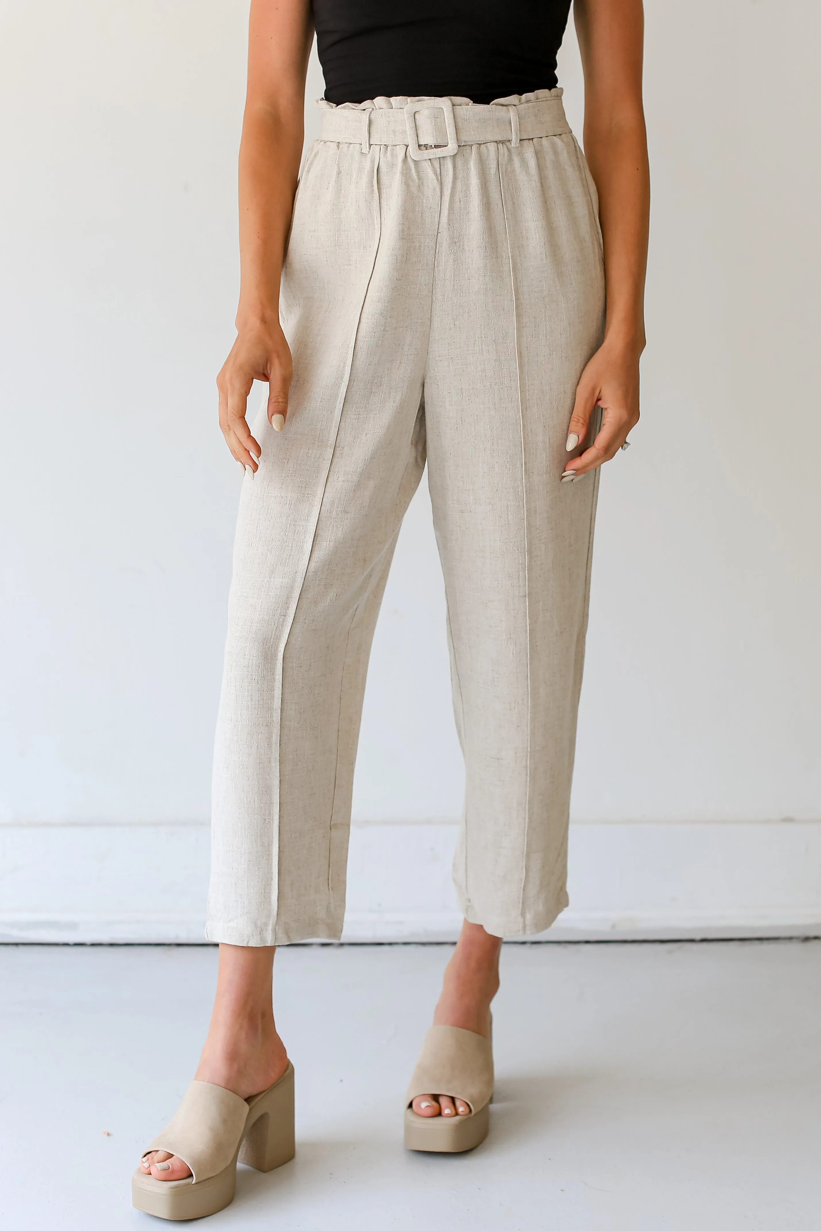 FINAL SALE - Rare Perfection Linen Pants