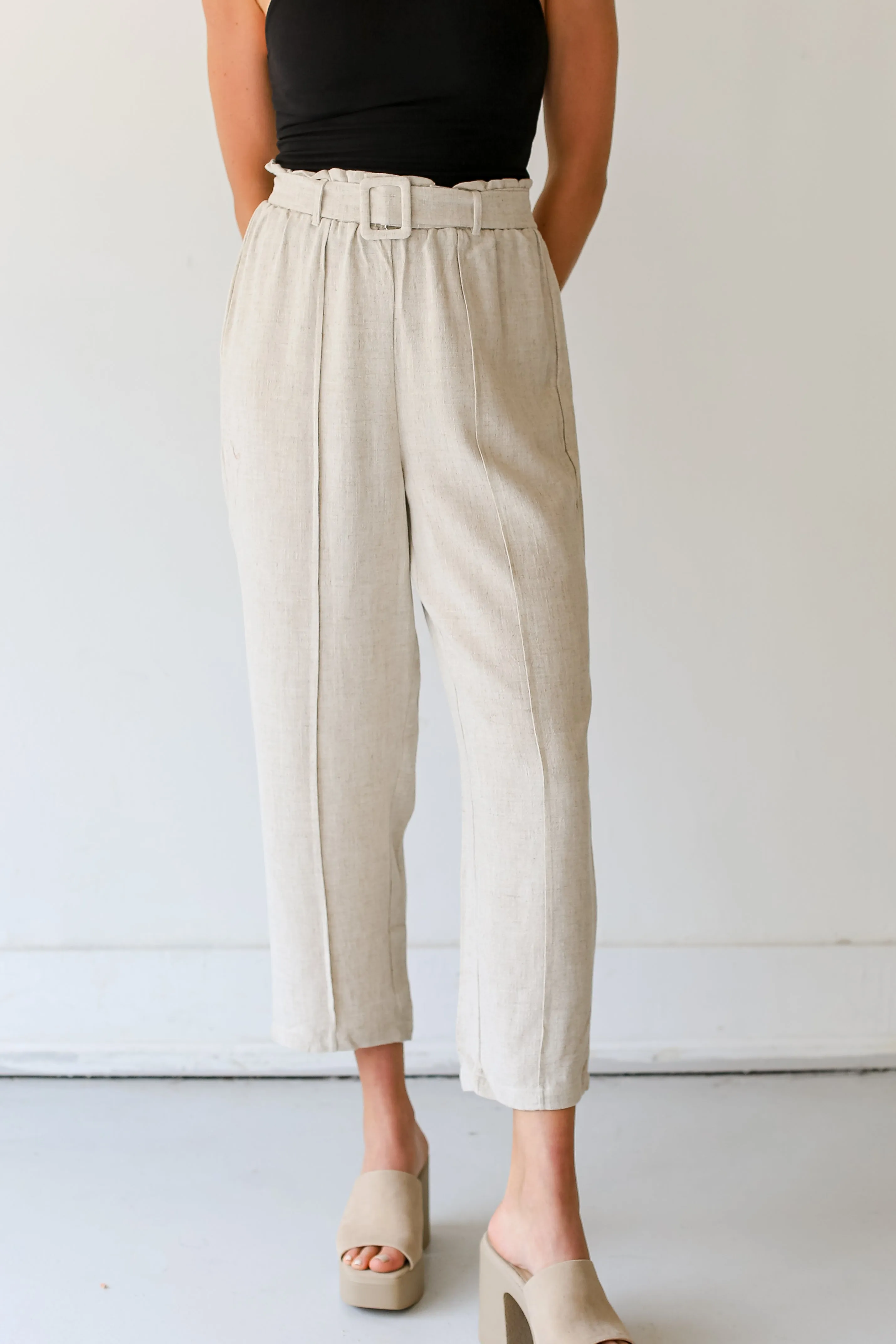 FINAL SALE - Rare Perfection Linen Pants