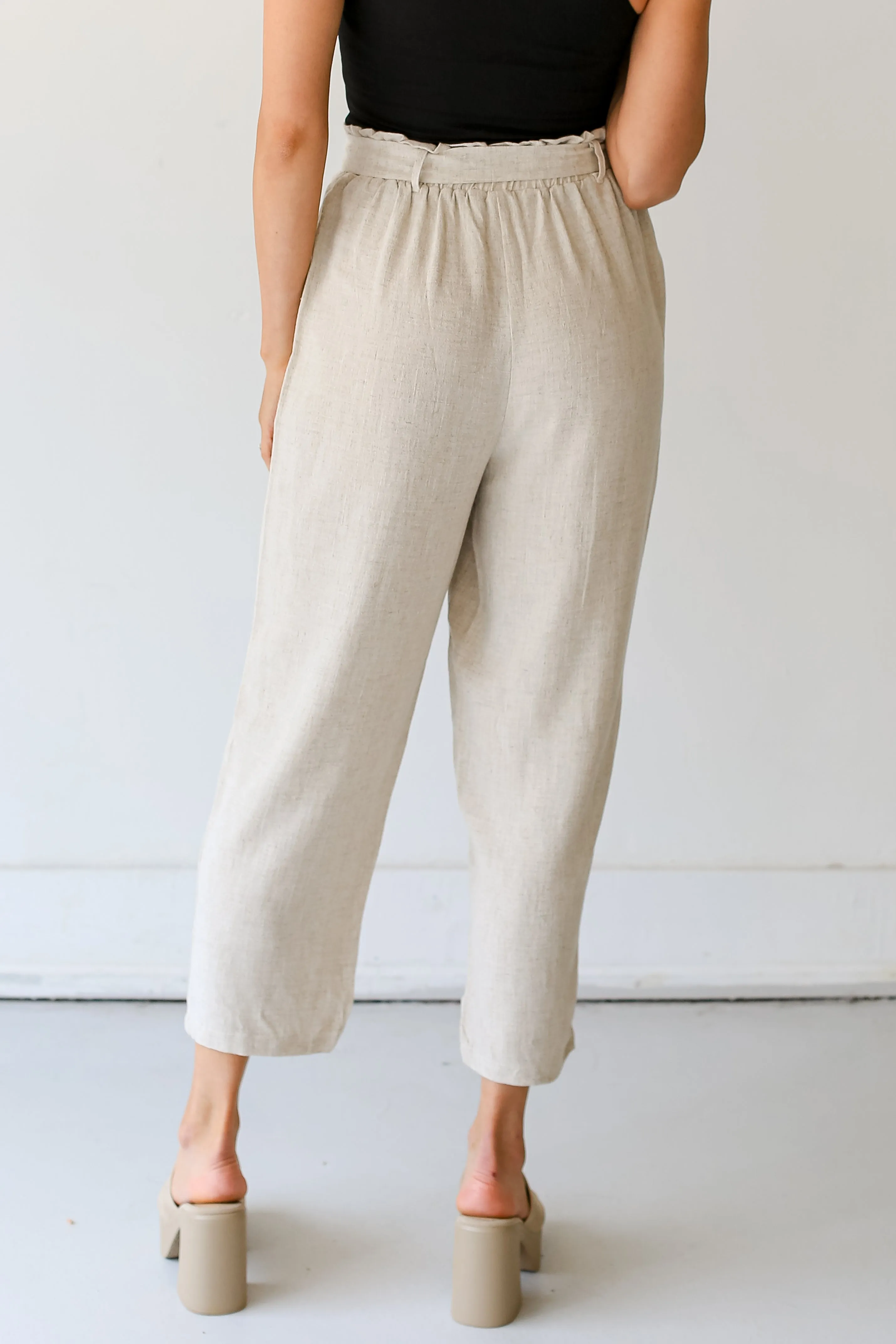FINAL SALE - Rare Perfection Linen Pants