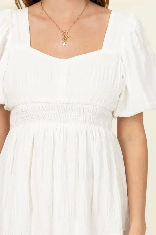 FIND ME AGAIN TIERED MIDI DRESS- Hyfve