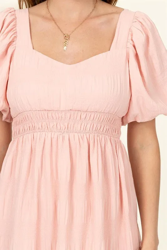 FIND ME AGAIN TIERED MIDI DRESS- Hyfve