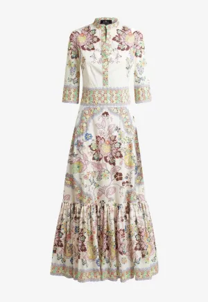 Floral Print Maxi Dress