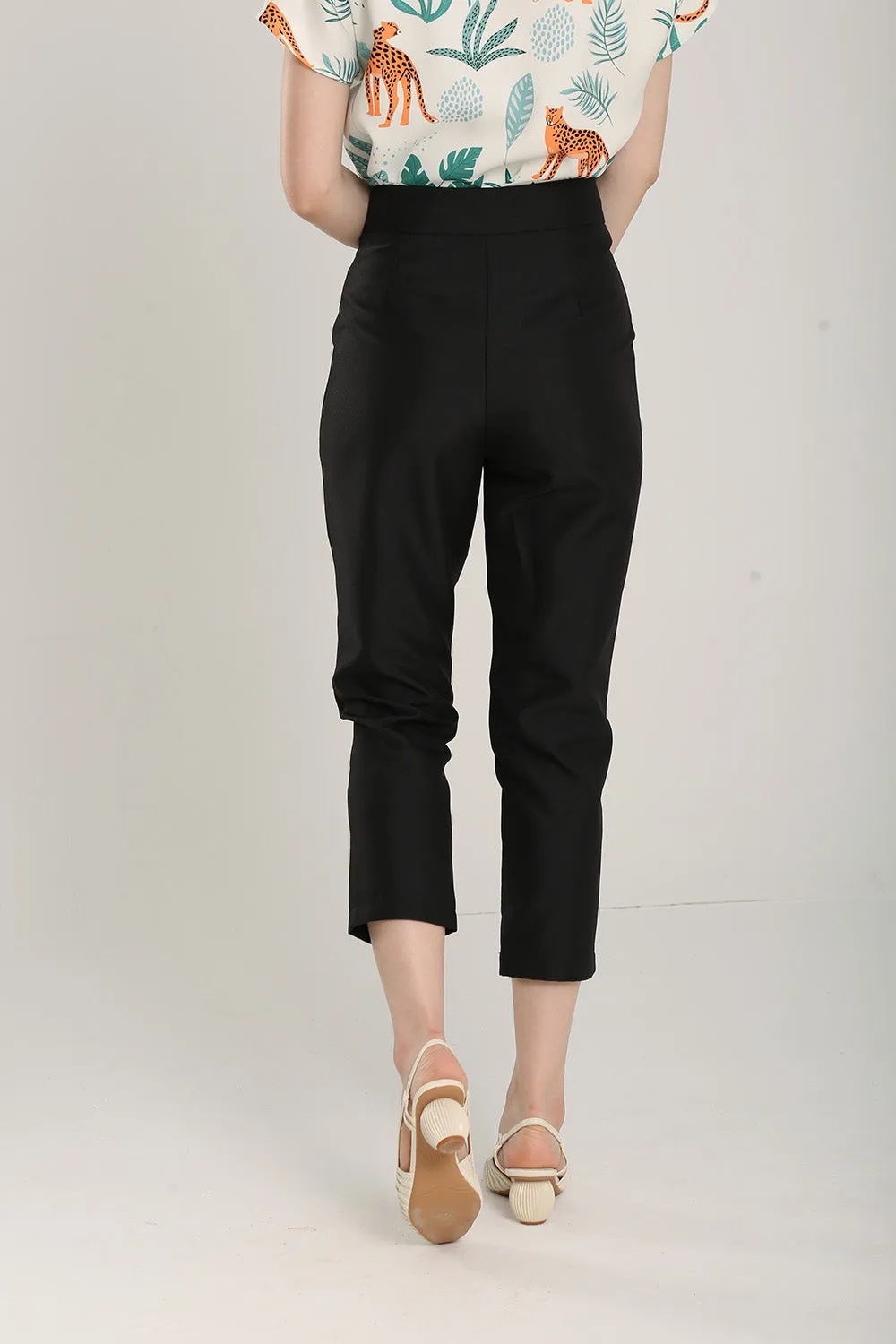 Francesca Tailored Pants in Black