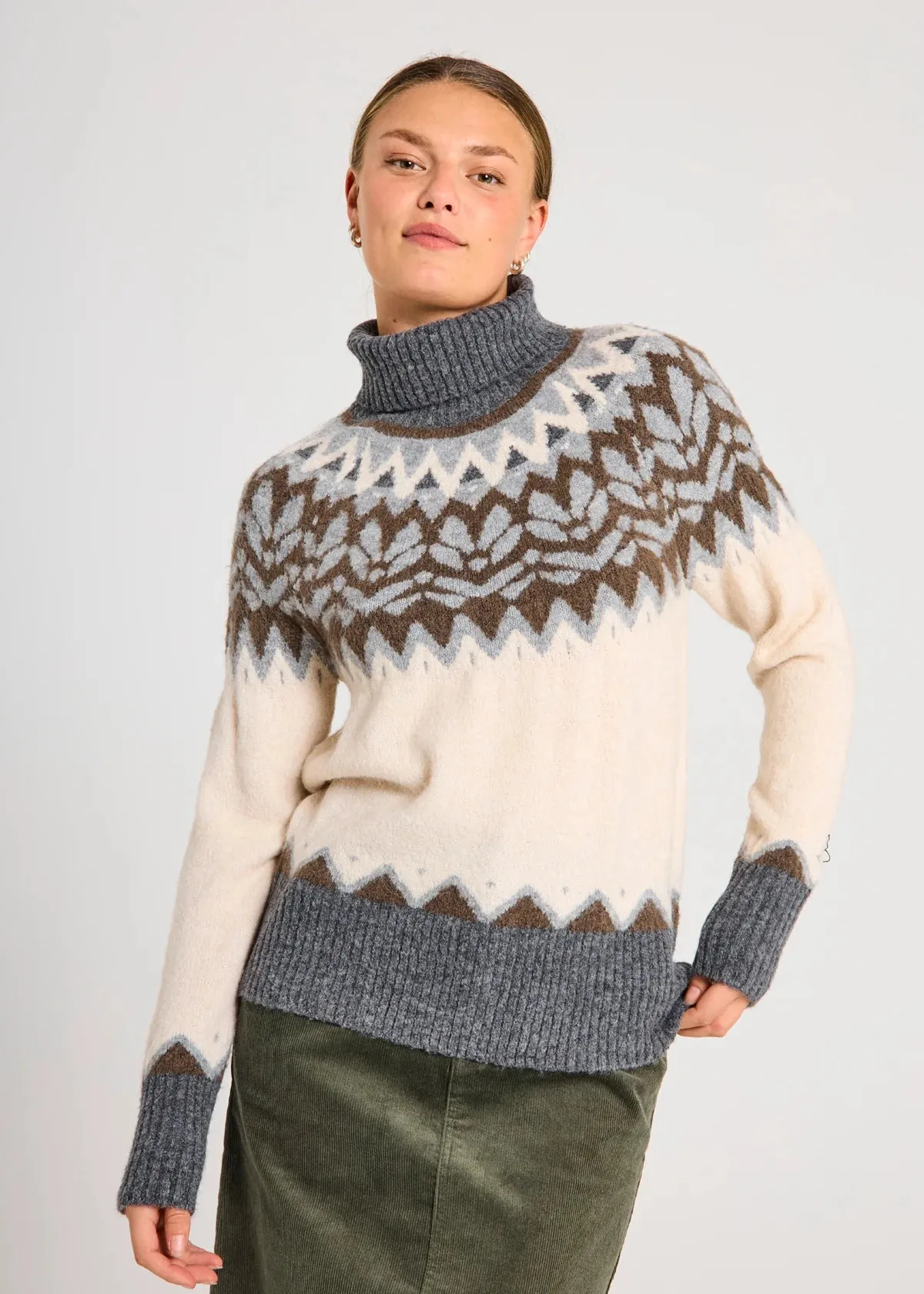 FreeQuent Merla Polo Neck
