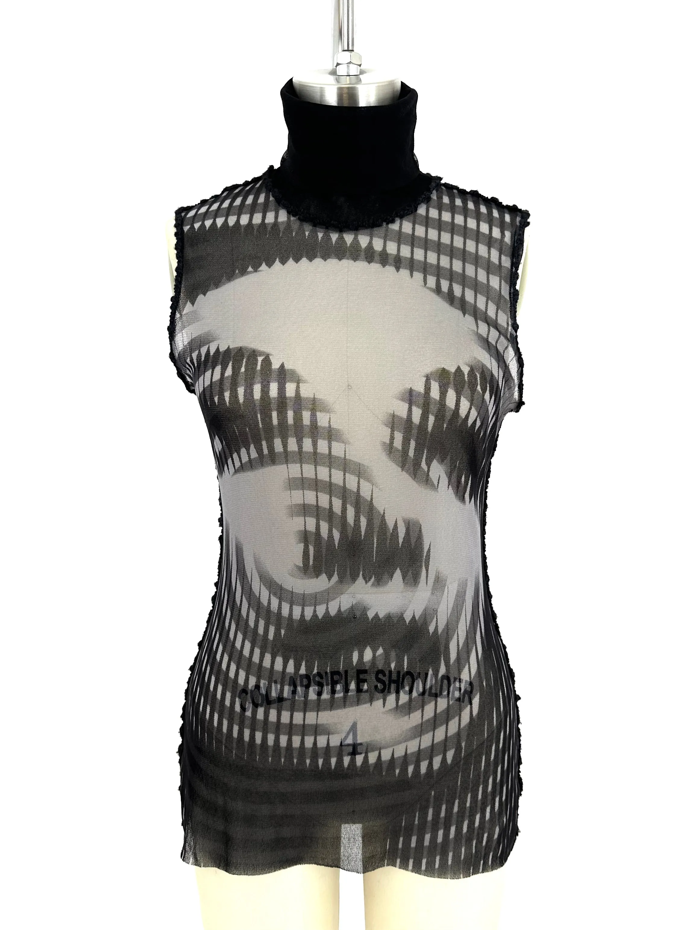 F/W 2001 Jean Paul Gaultier Greta Garbo Top*