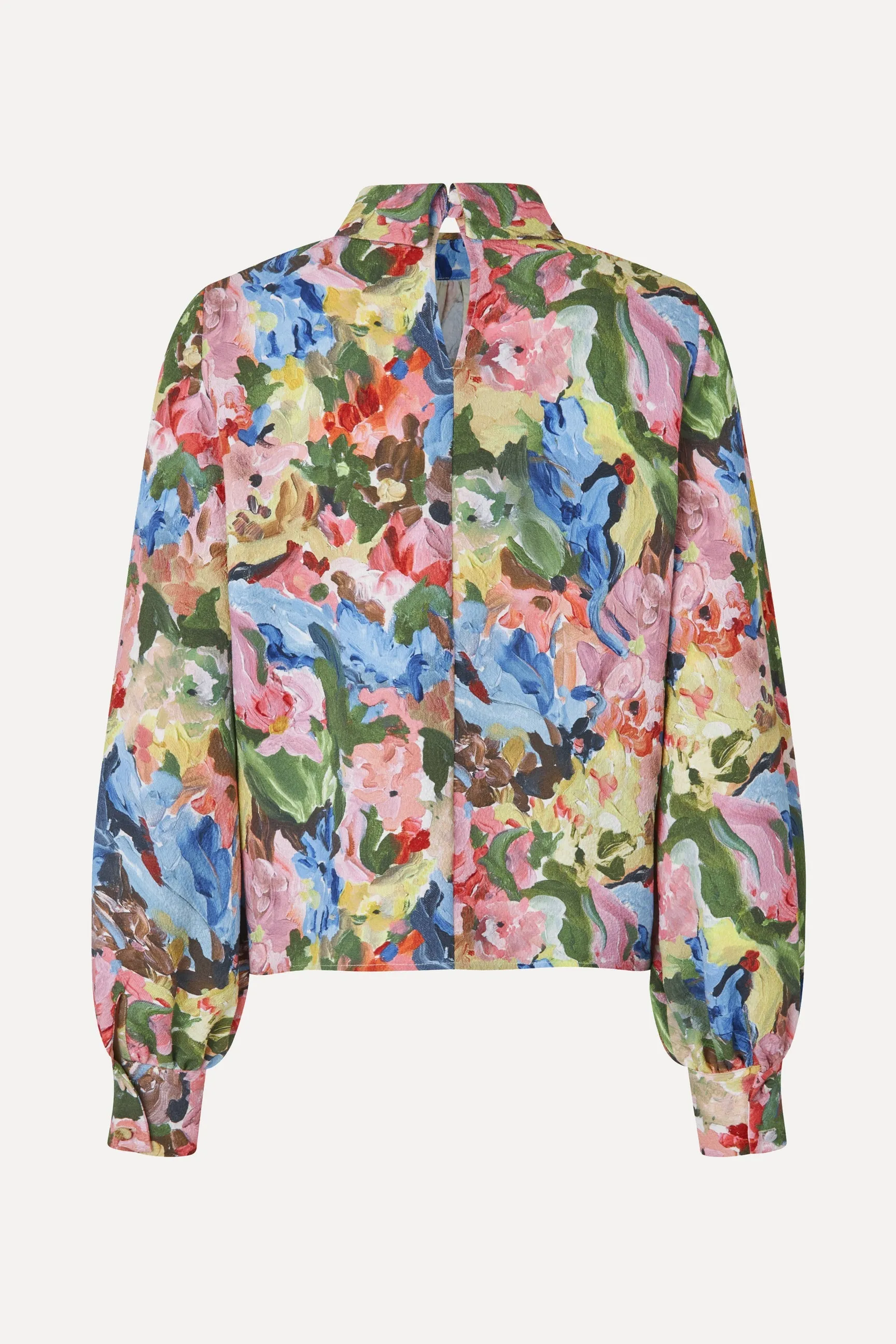Gathered Long Sleeve Top