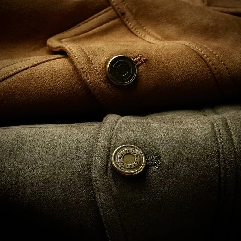 Gifford™ | Retro Style Suede Jacket