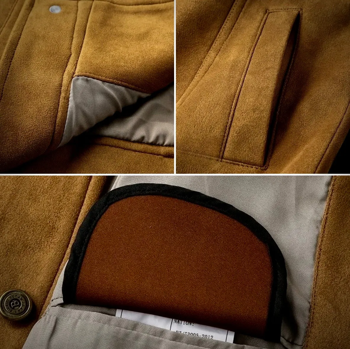 Gifford™ | Retro Style Suede Jacket