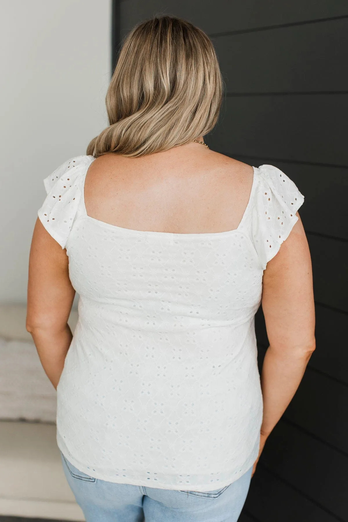 Go With Grace Tank Top- Ivory