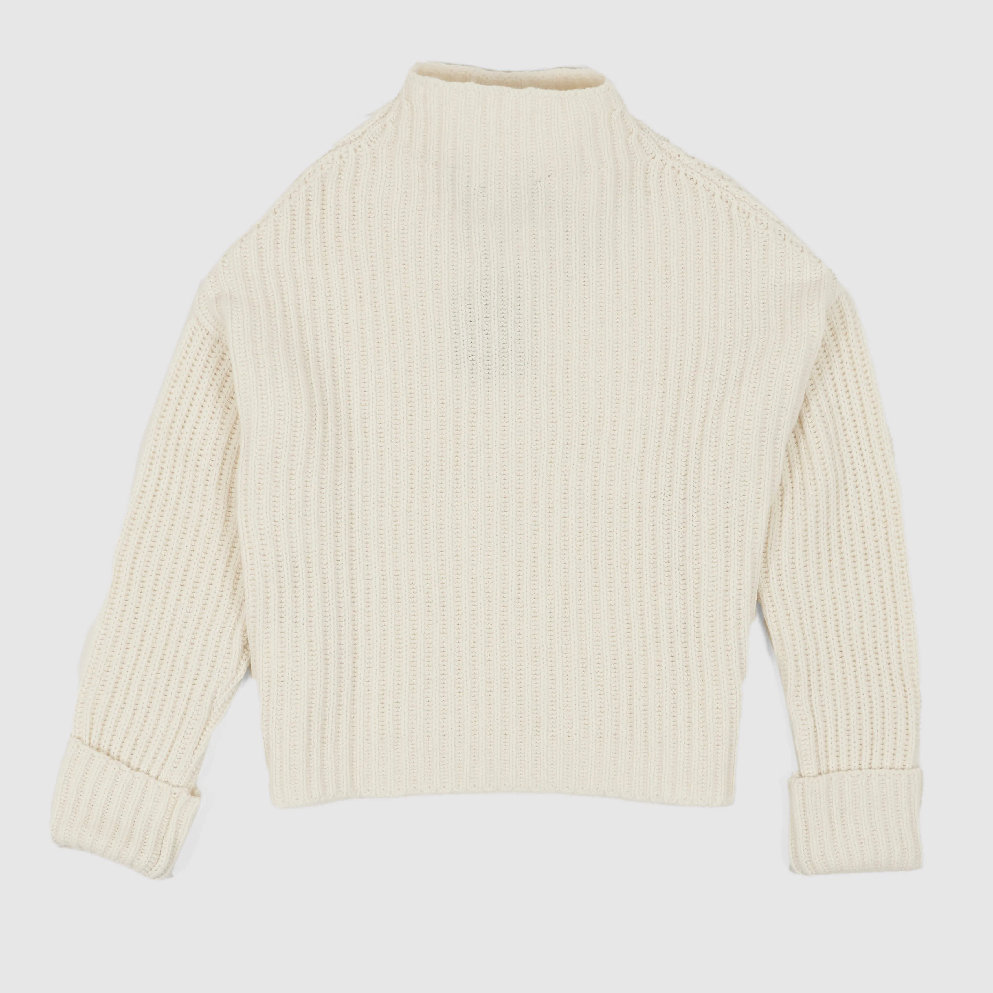 Gran Sasso  Ladies Pure Cashmere Mock Jumper Turtleneck