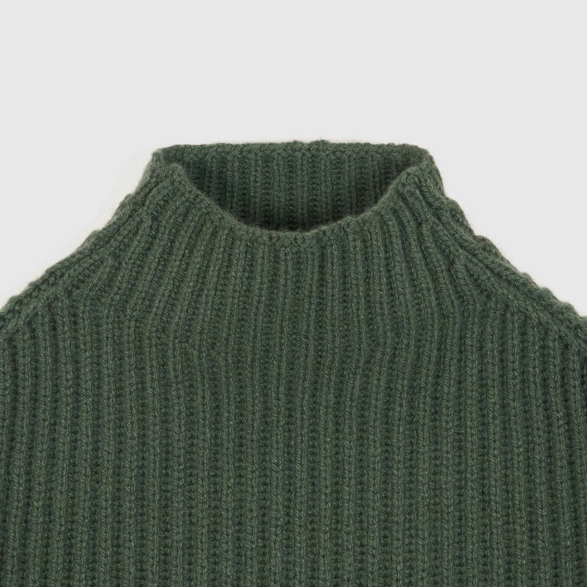 Gran Sasso  Ladies Pure Cashmere Mock Jumper Turtleneck