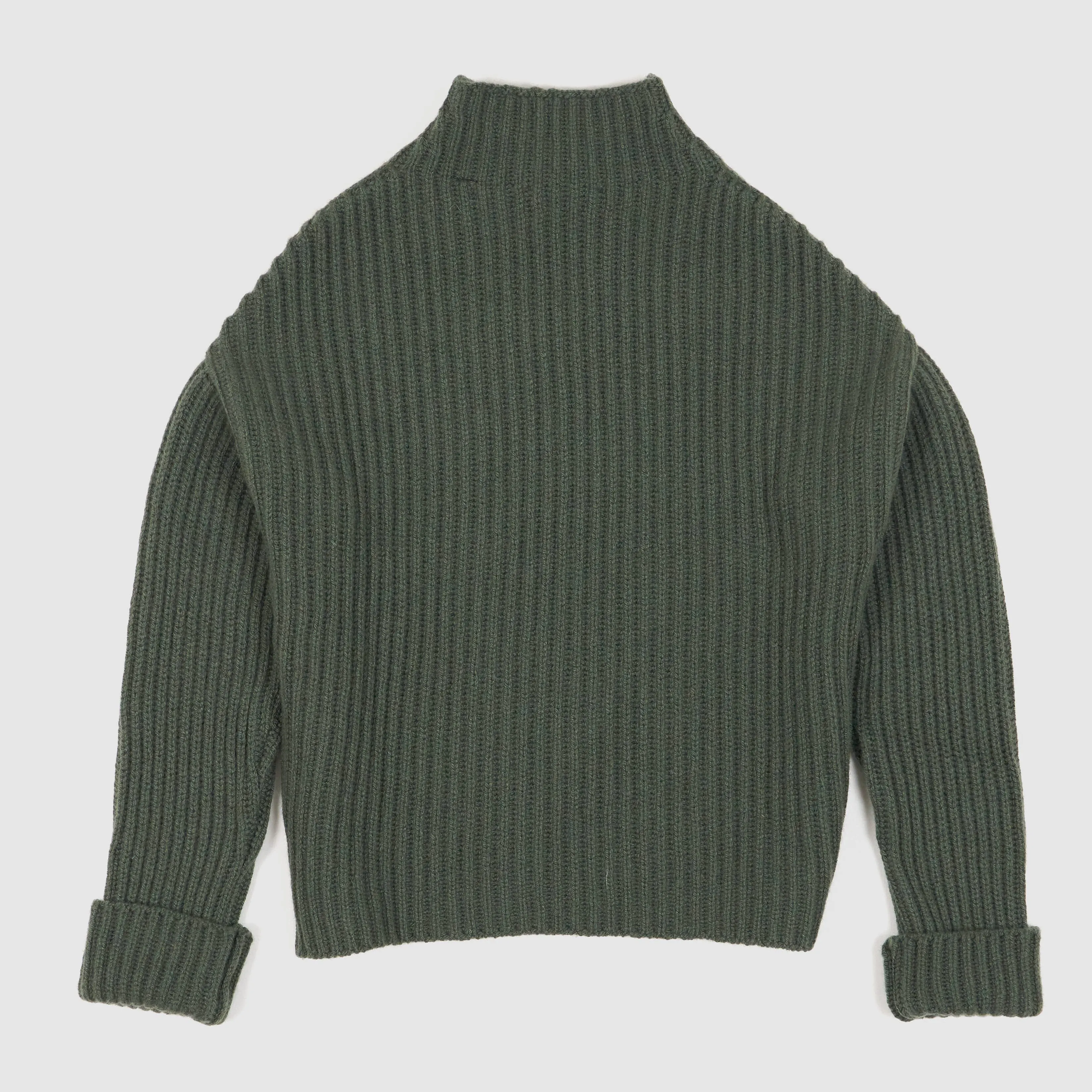 Gran Sasso  Ladies Pure Cashmere Mock Jumper Turtleneck