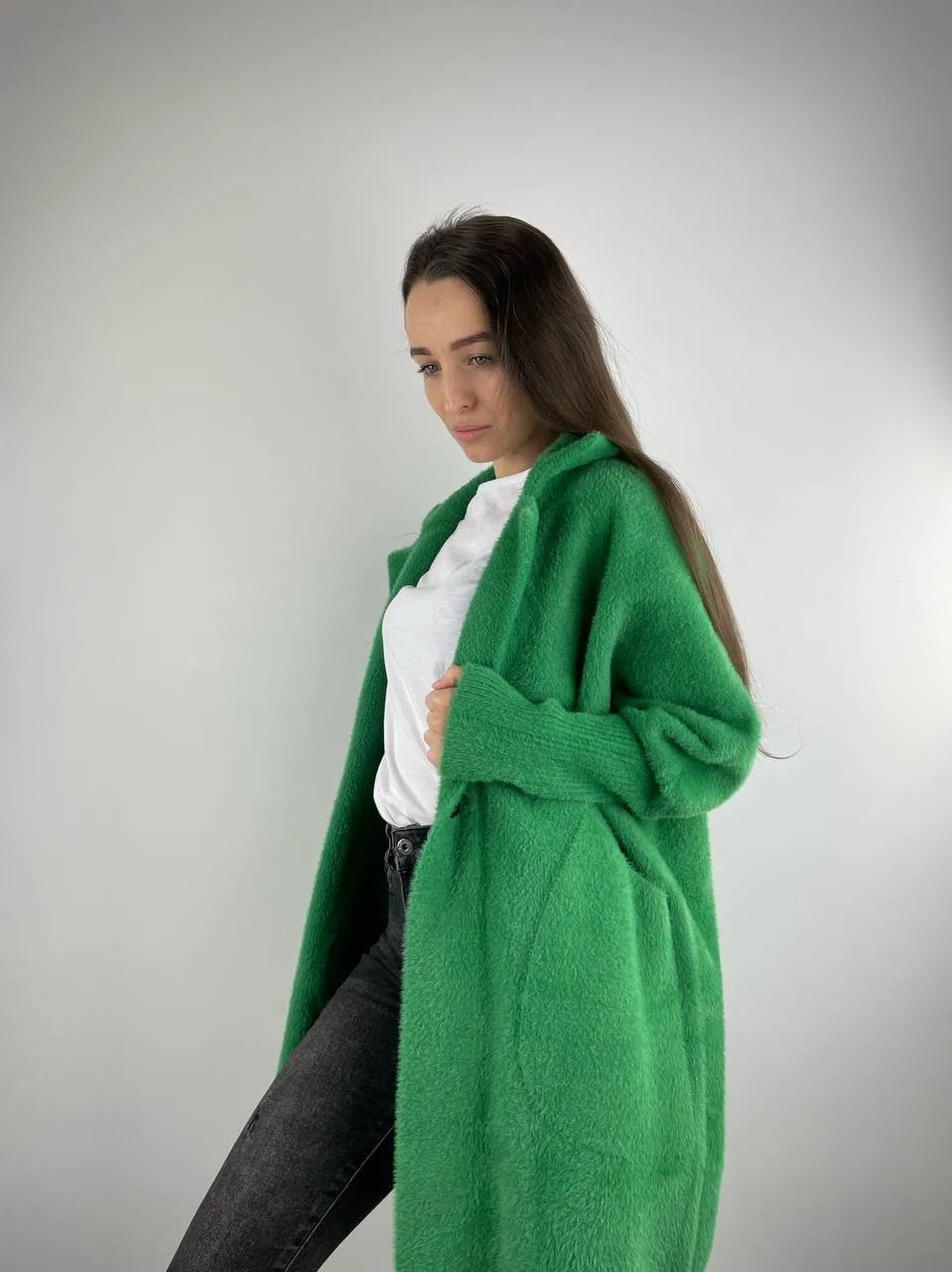 Green alpaca