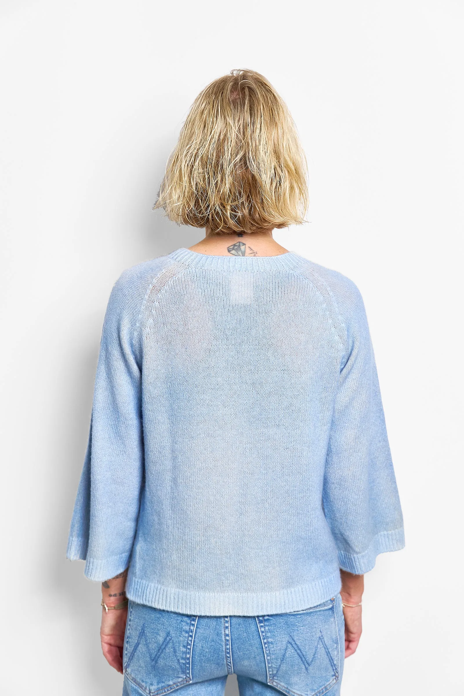 GS cashmere reversible jumper