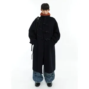 Heavy Wool Toggle Coat
