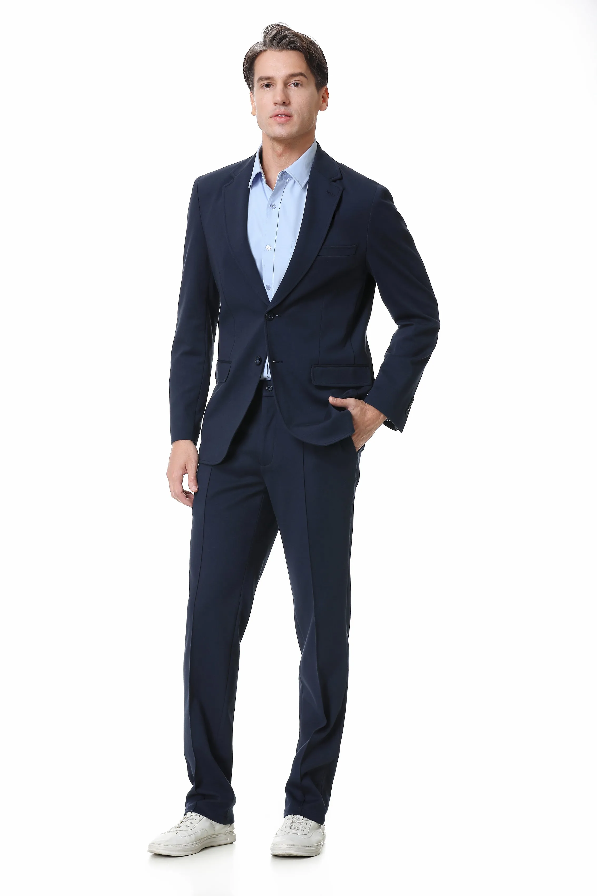 Hechter Paris X-Tech Stretch Suit Separate Navy Pant