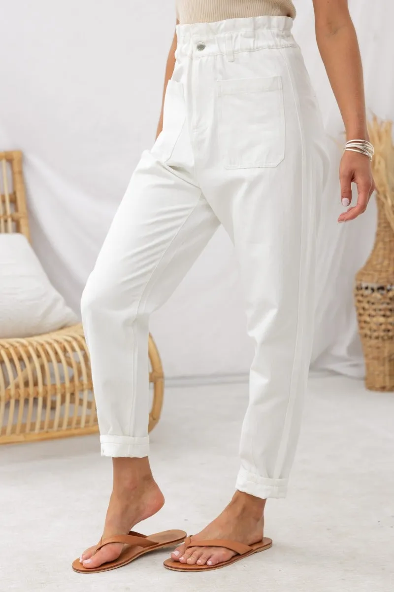Hepburn Paperbag Pants