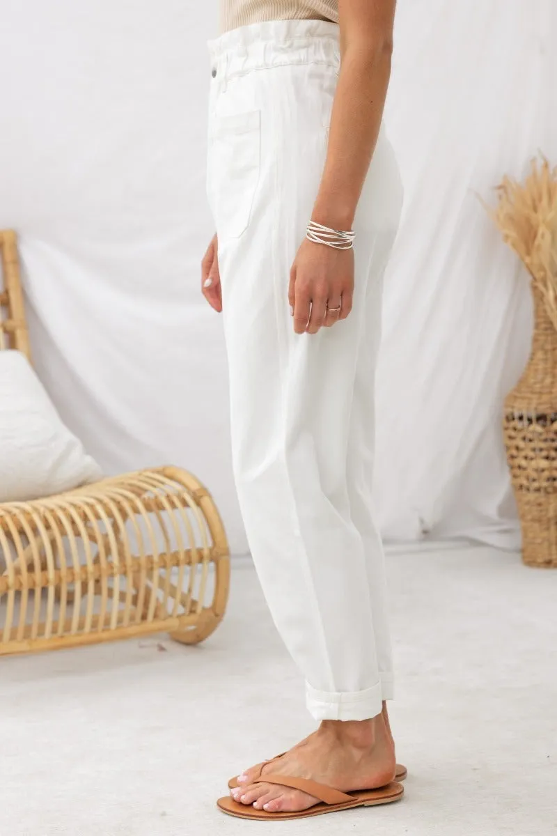 Hepburn Paperbag Pants