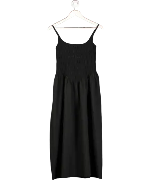 Hiccup Black Ruffled Top Dress UK 8