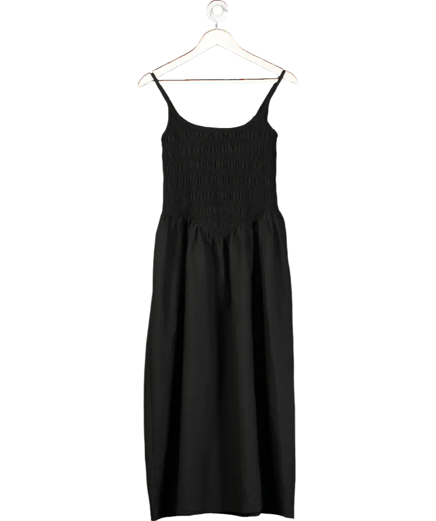 Hiccup Black Ruffled Top Dress UK 8