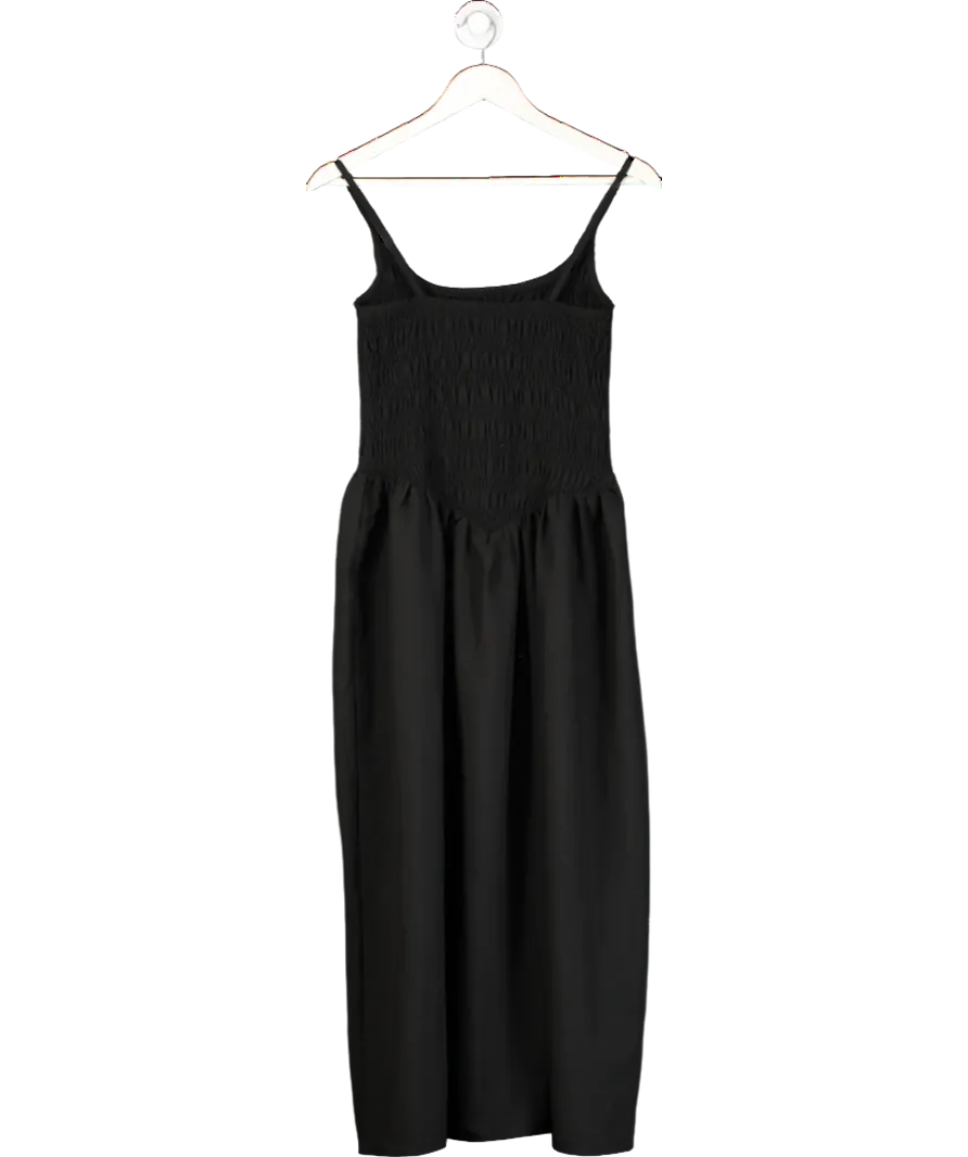 Hiccup Black Ruffled Top Dress UK 8