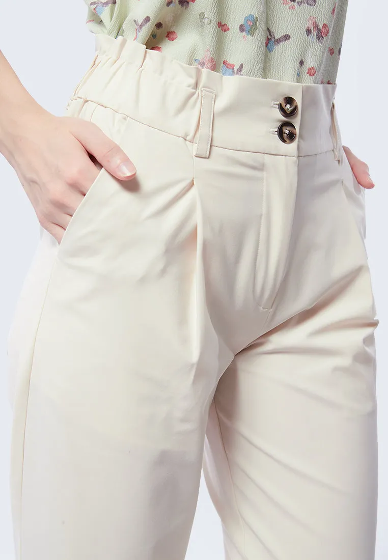 High Waist Paperbag Pants